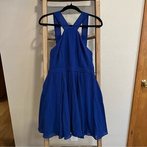 Lulu's Vibrant Blue Dress Never Warn